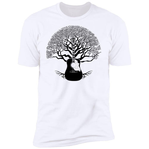 CustomCat T-Shirts Gibson Hummingbird Tree of Life | Premium T-Shirt Heather Grey / X-Small