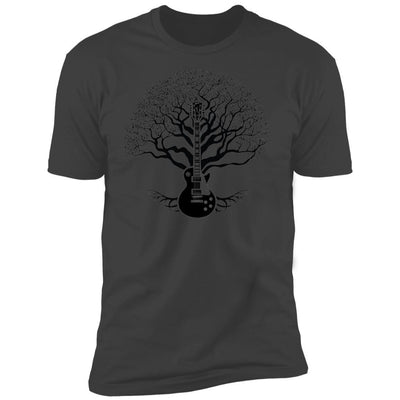 CustomCat T-Shirts Gibson Les Paul Tree of Life | Premium T-Shirt Heavy Metal / X-Small