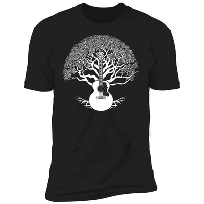 CustomCat T-Shirts Gibson SJ-200 Tree of Life | Premium T-Shirt Black / X-Small
