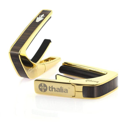 GibsonbyThalia Capo Gibson Holly | Capo 24K Gold / Indian Rosewood / Treble (attach capo from bottom of neck)