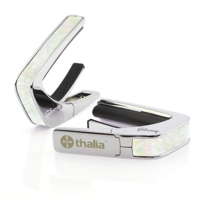GibsonbyThalia Capo Gibson Mother of Pearl | Capo Chrome