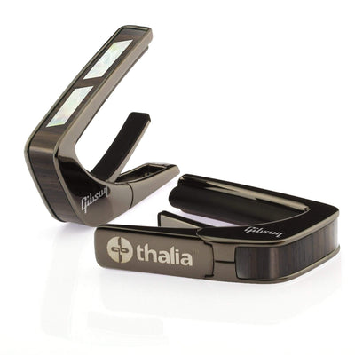 GibsonbyThalia Capo Gibson Split Parallelogram | Capo Black Chrome / Indian Rosewood