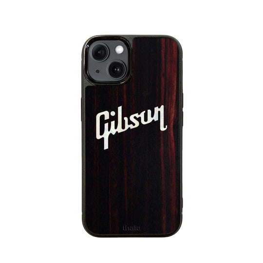 GibsonbyThalia Phone Case Gibson Pearl Logo | iPhone Case Black Ebony / iPhone 13