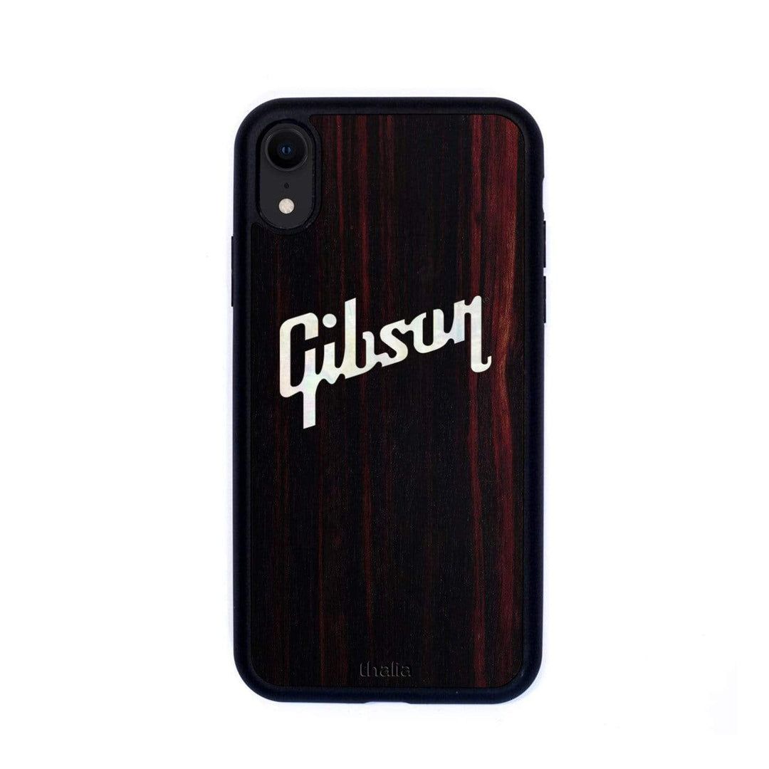 GibsonbyThalia Phone Case Gibson Pearl Logo | iPhone Case Black Ebony / iPhone XR
