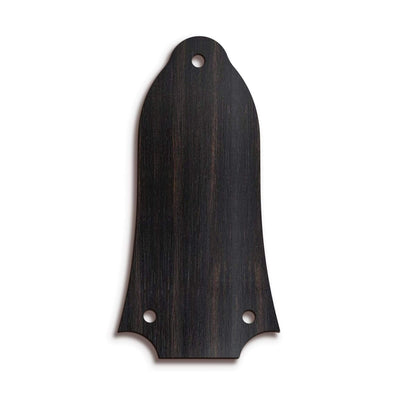 GibsonbyThalia Truss Rod Cover Custom Truss Rod Cover | Shape T6 - Fits Many Epiphone Guitars Just Wood / Black Ebony