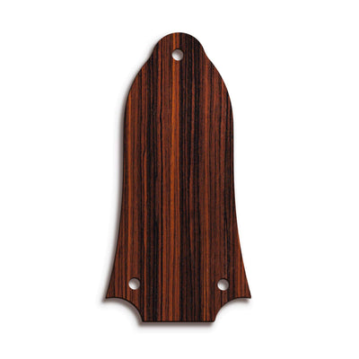 GibsonbyThalia Truss Rod Cover Custom Truss Rod Cover | Shape T6 - Fits Many Epiphone Guitars Just Wood / Indian Rosewood