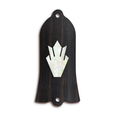 GibsonbyThalia Truss Rod Cover Gibson Truss Rod Cover | Shape T1 - Fits Gibson Guitars Holly / Black Ebony