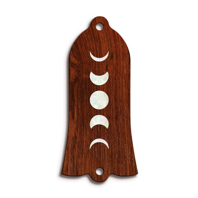 GibsonbyThalia Truss Rod Cover Gibson Truss Rod Cover | Shape T1 - Fits Gibson Guitars Moon Phases / Indian Rosewood