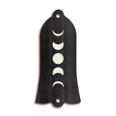 GibsonbyThalia Truss Rod Cover Gibson Truss Rod Cover | Shape T22 - Fits Gibson Guitars Moon Phases / Black Ebony