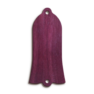 GibsonbyThalia Truss Rod Cover Gibson Truss Rod Cover (Traditional) | Shape T22 - Fits Gibson Guitars Just Wood / Purpleheart