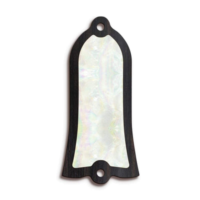 GibsonbyThalia Truss Rod Cover Gibson Truss Rod Cover (Traditional) | Shape T22 - Fits Gibson Guitars Mother of Pearl / Black Ebony