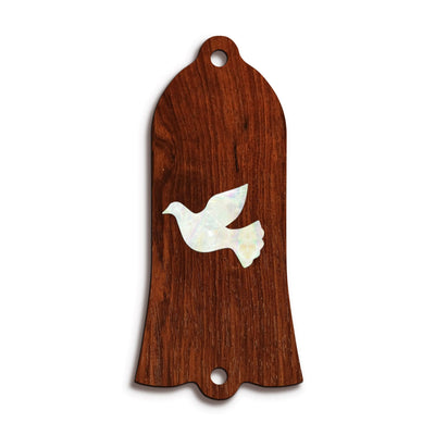 GibsonbyThalia Truss Rod Cover Gibson Truss Rod Cover (Traditional) | Shape T22 - Fits Gibson Guitars Pearl Dove / Indian Rosewood