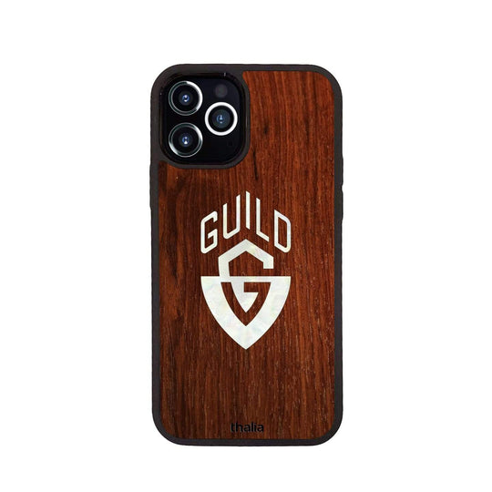 Santos Rosewood with Guild G-Shield Pearl Logo | iPhone Case