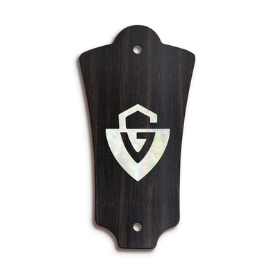 GuildbyThalia Truss Rod Cover Custom Truss Rod Cover | Shape T2 - Fits Most Guild Guitars G-Shield / Black Ebony