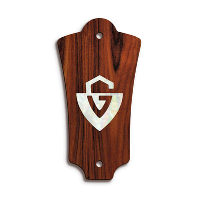 GuildbyThalia Truss Rod Cover Custom Truss Rod Cover | Shape T2 - Fits Most Guild Guitars G-Shield / Santos Rosewood