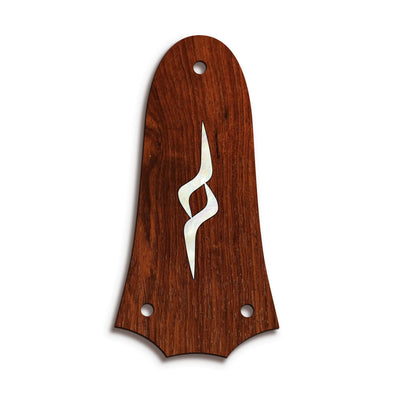 TaylorbyThalia Truss Rod Cover Classic Taylor Inlay Truss Rod Cover | Shape T3 - Fits 3 Hole Taylor Guitars GA-LTD / Indian Rosewood