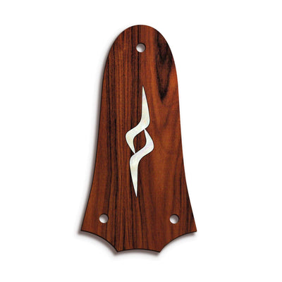 TaylorbyThalia Truss Rod Cover Classic Taylor Inlay Truss Rod Cover | Shape T3 - Fits 3 Hole Taylor Guitars GA-LTD / Rosewood