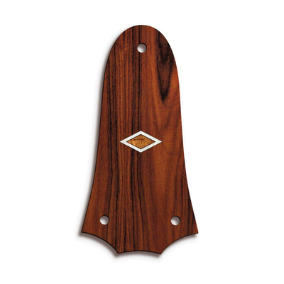 TaylorbyThalia Truss Rod Cover Classic Taylor Inlay Truss Rod Cover | Shape T3 - Fits 3 Hole Taylor Guitars Solitaire / Santos Rosewood