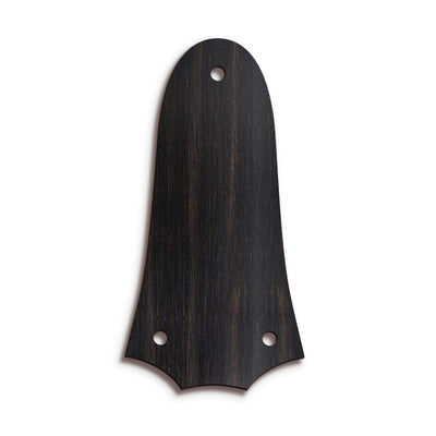 TaylorbyThalia Truss Rod Cover Custom Truss Rod Cover | Shape T3 - Fits 3 Hole Taylor Guitars Just Wood / Black Ebony