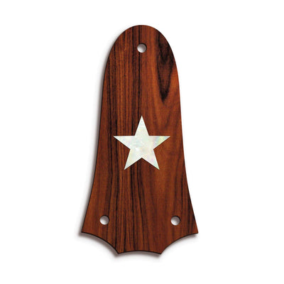 TaylorbyThalia Truss Rod Cover Custom Truss Rod Cover | Shape T3 - Fits 3 Hole Taylor Guitars Pearl Star / Santos Rosewood