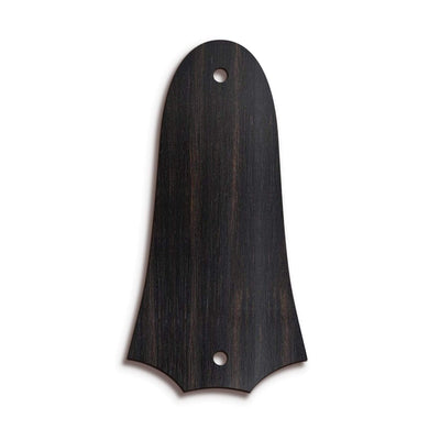 TaylorbyThalia Truss Rod Cover Custom Truss Rod Cover | Shape T4 - Fits 2 Hole Taylor Guitars Just Wood / Black Ebony