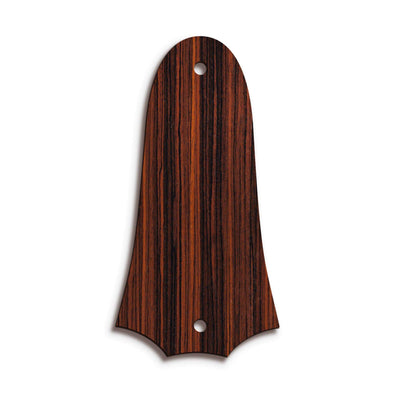 TaylorbyThalia Truss Rod Cover Custom Truss Rod Cover | Shape T4 - Fits 2 Hole Taylor Guitars Just Wood / Indian Rosewood