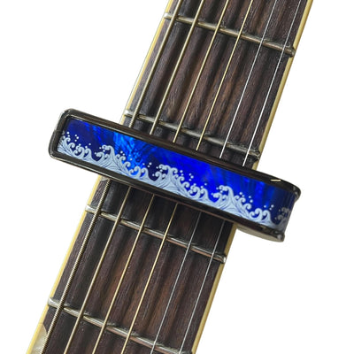 Thalia B-STOCK B-STOCK Capo | Deluxe Chrome / Electric Blue Angel Wing Waves