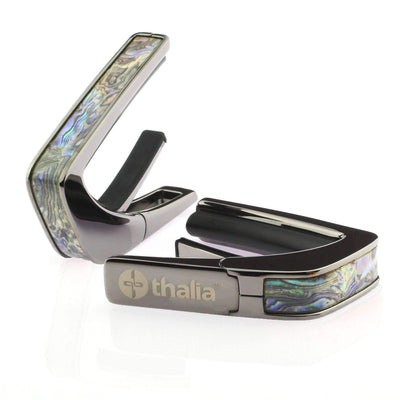 Thalia Capo Dragon Abalone | Capo Black Chrome