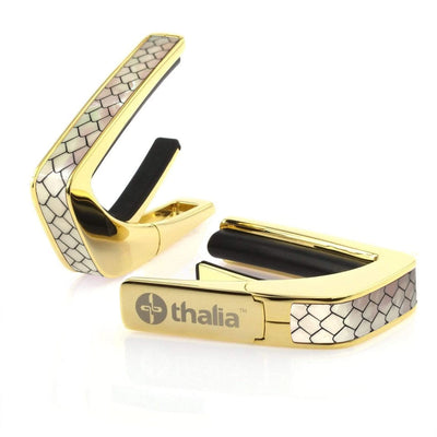 Thalia Capo Dragon Scales | Deluxe Capo 24K Gold / Mother of Pearl