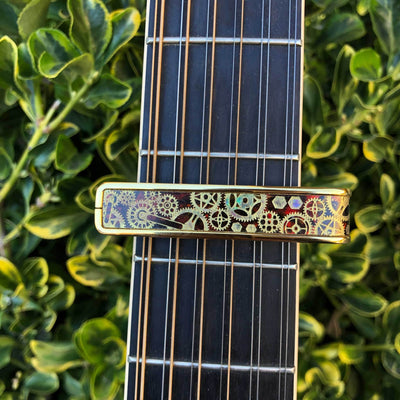 Thalia Capo Golden Gears on Tiger Rye | Limited Edition 24K Gold