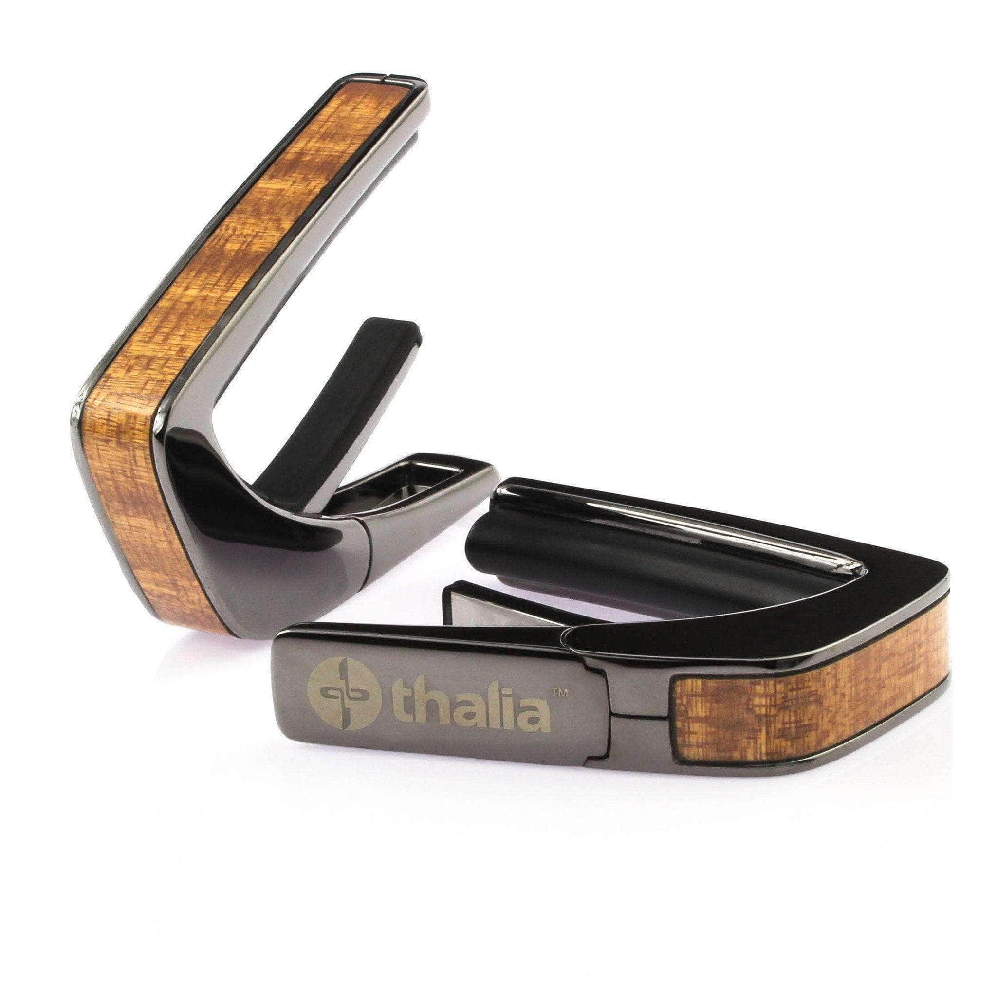 Amazon.com: THALIA BLACK CHROME FINISH CAPO WITH SANTOS