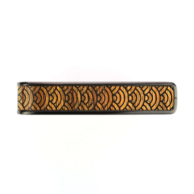 Thalia Capo Seigaiha Waves Hawaiian Koa | Deluxe Capo
