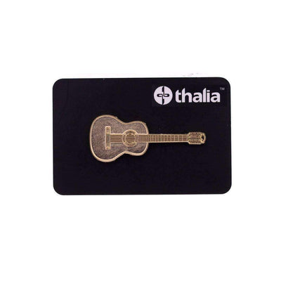 Thalia Capos Pin Classical Guitar Pin Gold