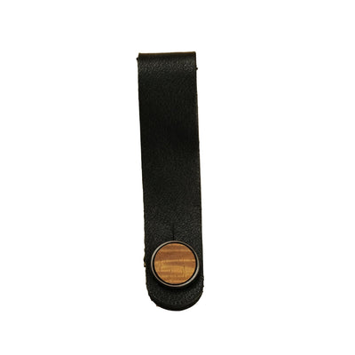 Thalia OCU AAA Curly Hawaiian Koa | Leather Strap Tie