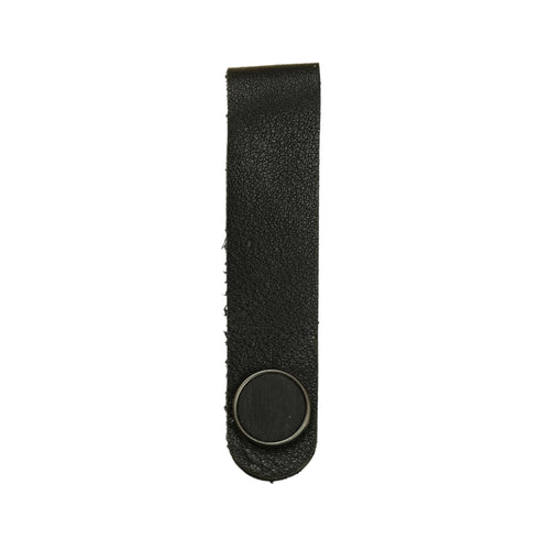 Thalia OCU Black Ebony | Leather Strap Tie