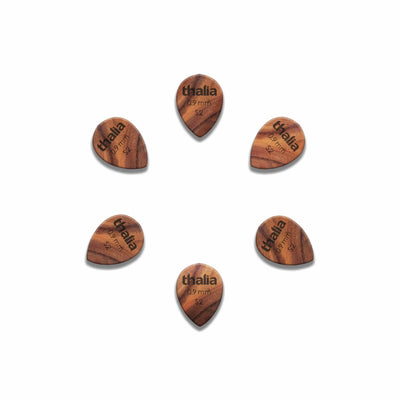 Thalia OCU Exotic Wood Pick Pack 2.0 0.9mm / Jazz