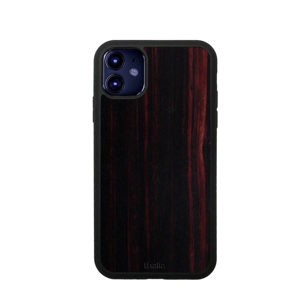 Thalia Phone Case Just Wood | Phone Case Black Ebony / iPhone 11