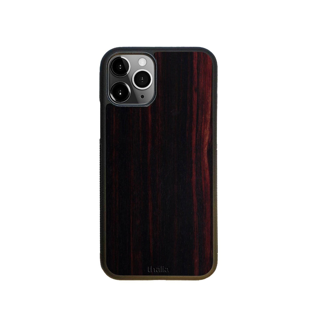 Thalia Phone Case Just Wood | Phone Case Black Ebony / iPhone 11 Pro