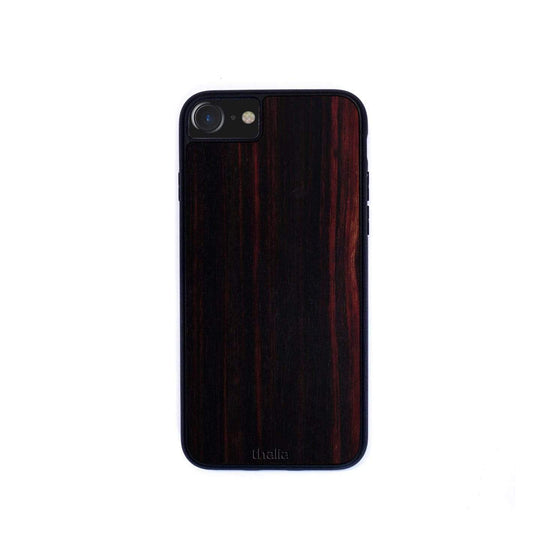 Thalia Phone Case Just Wood | Phone Case Black Ebony / iPhone 6/7/8/SE