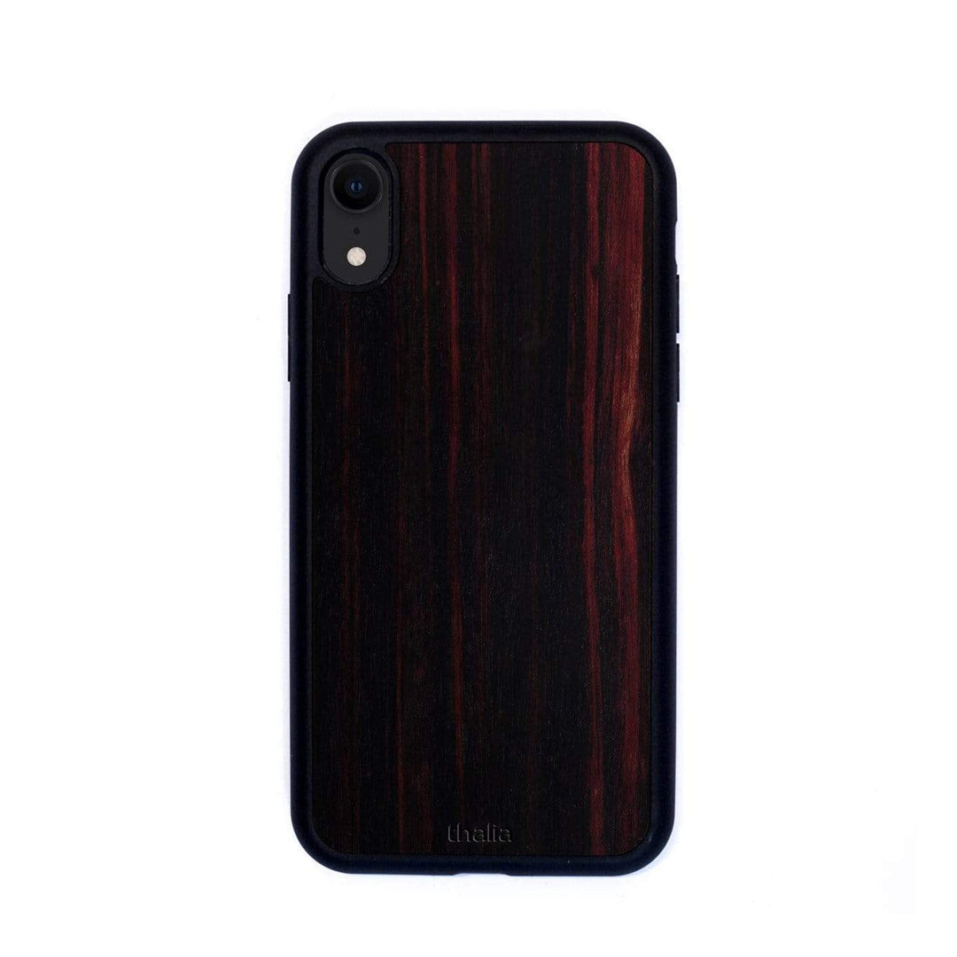 Thalia Phone Case Just Wood | Phone Case Black Ebony / iPhone XR