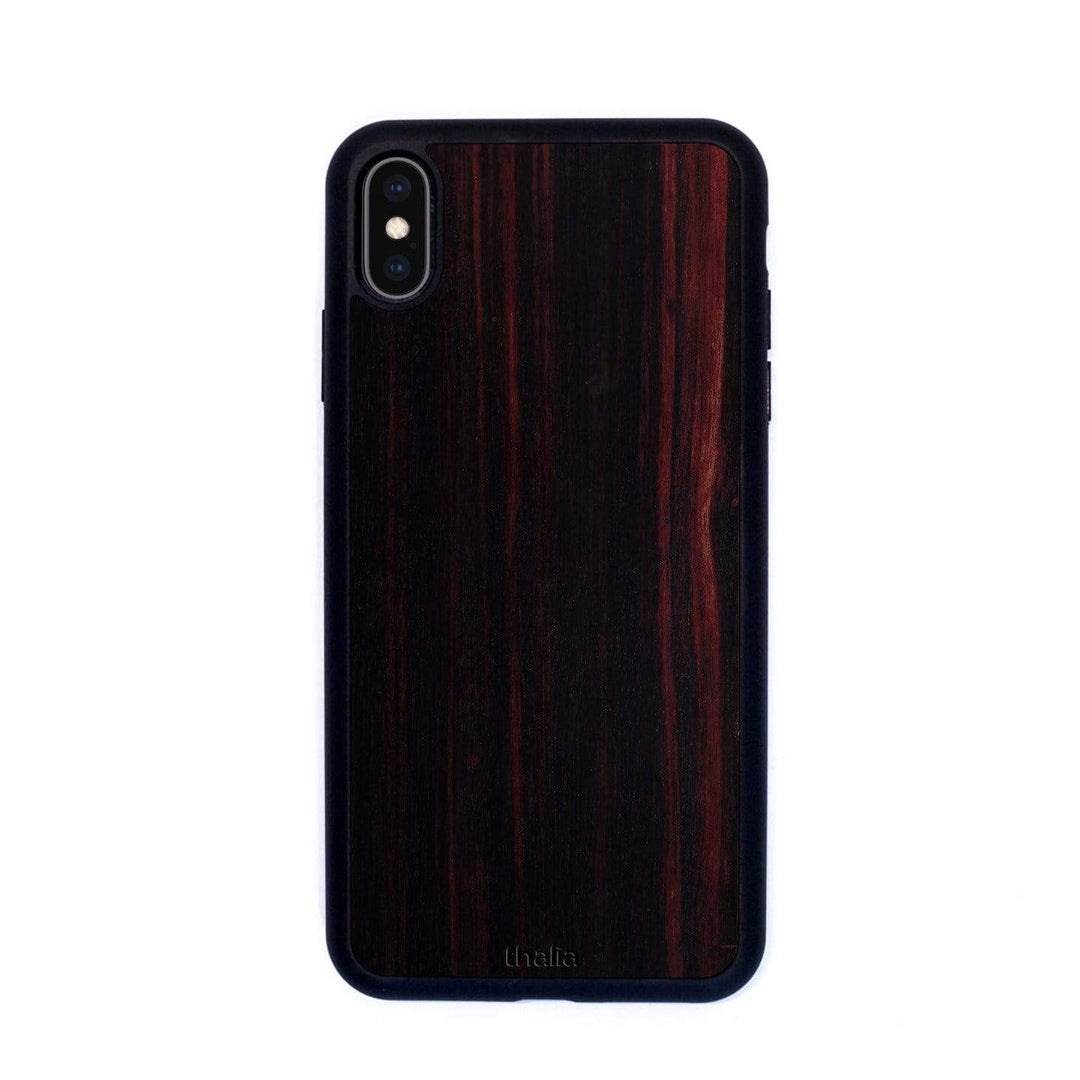 Thalia Phone Case Just Wood | Phone Case Black Ebony / iPhone XS Max
