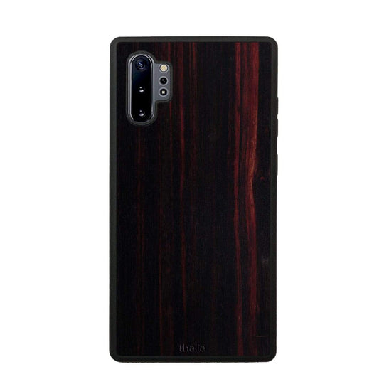 Thalia Phone Case Just Wood | Phone Case Black Ebony / Samsung Galaxy Note 10