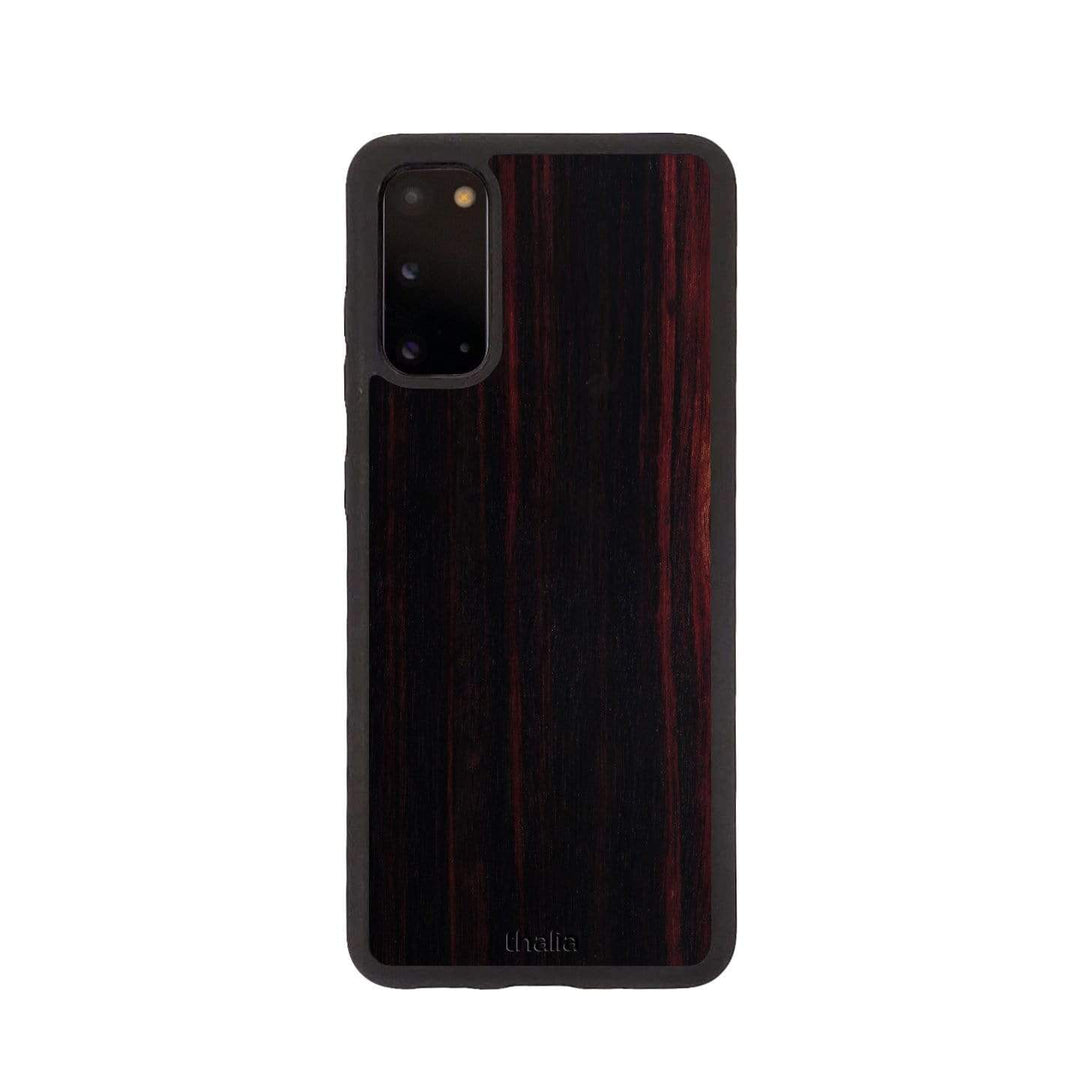 Thalia Phone Case Just Wood | Phone Case Black Ebony / Samsung Galaxy S20