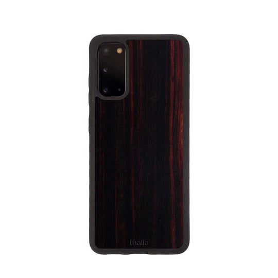 Thalia Phone Case Just Wood | Phone Case Black Ebony / Samsung Galaxy S20