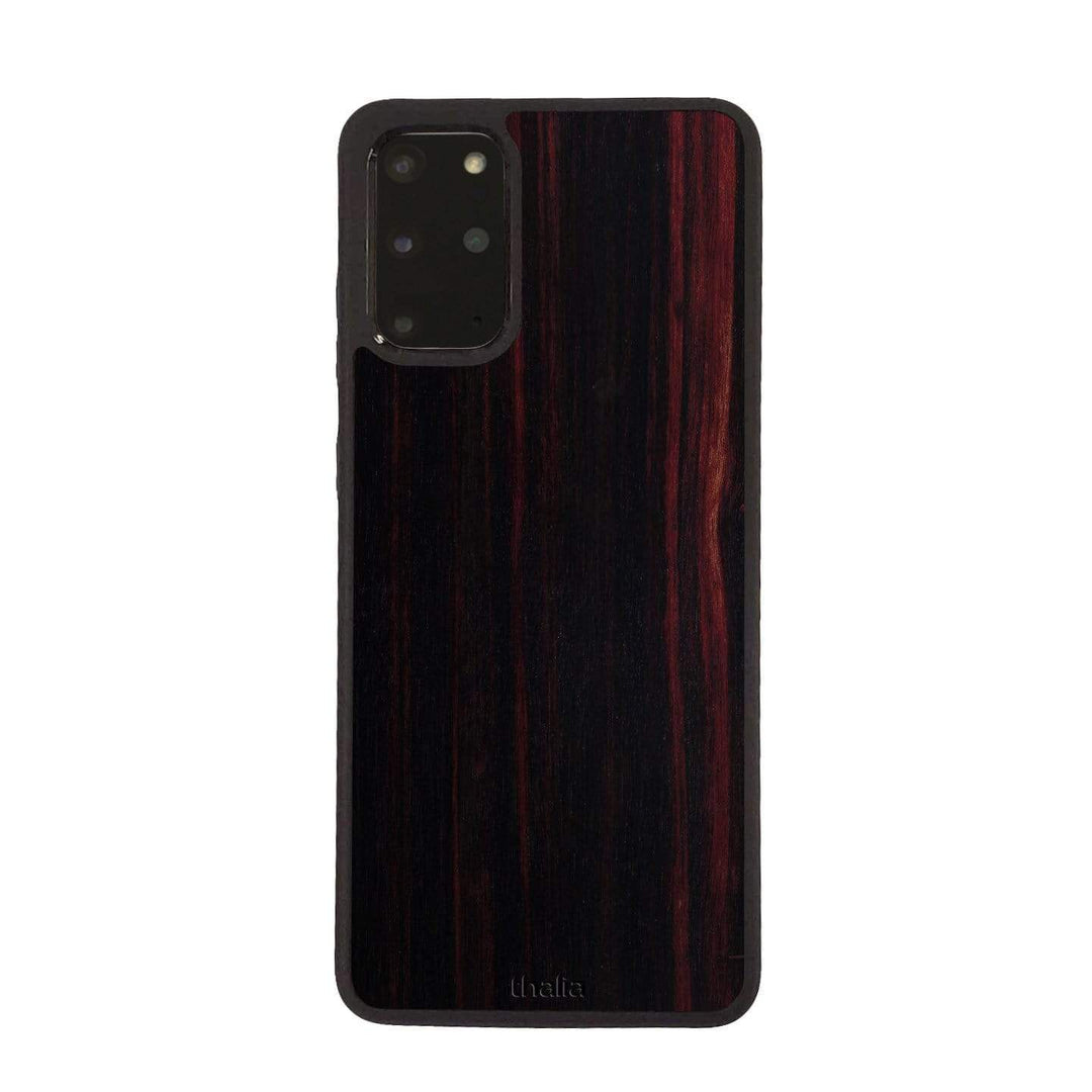 Thalia Phone Case Just Wood | Phone Case Black Ebony / Samsung Galaxy S20 Plus