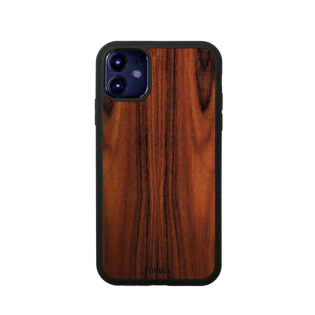 Thalia Phone Case Just Wood | Phone Case Santos Rosewood / iPhone 11