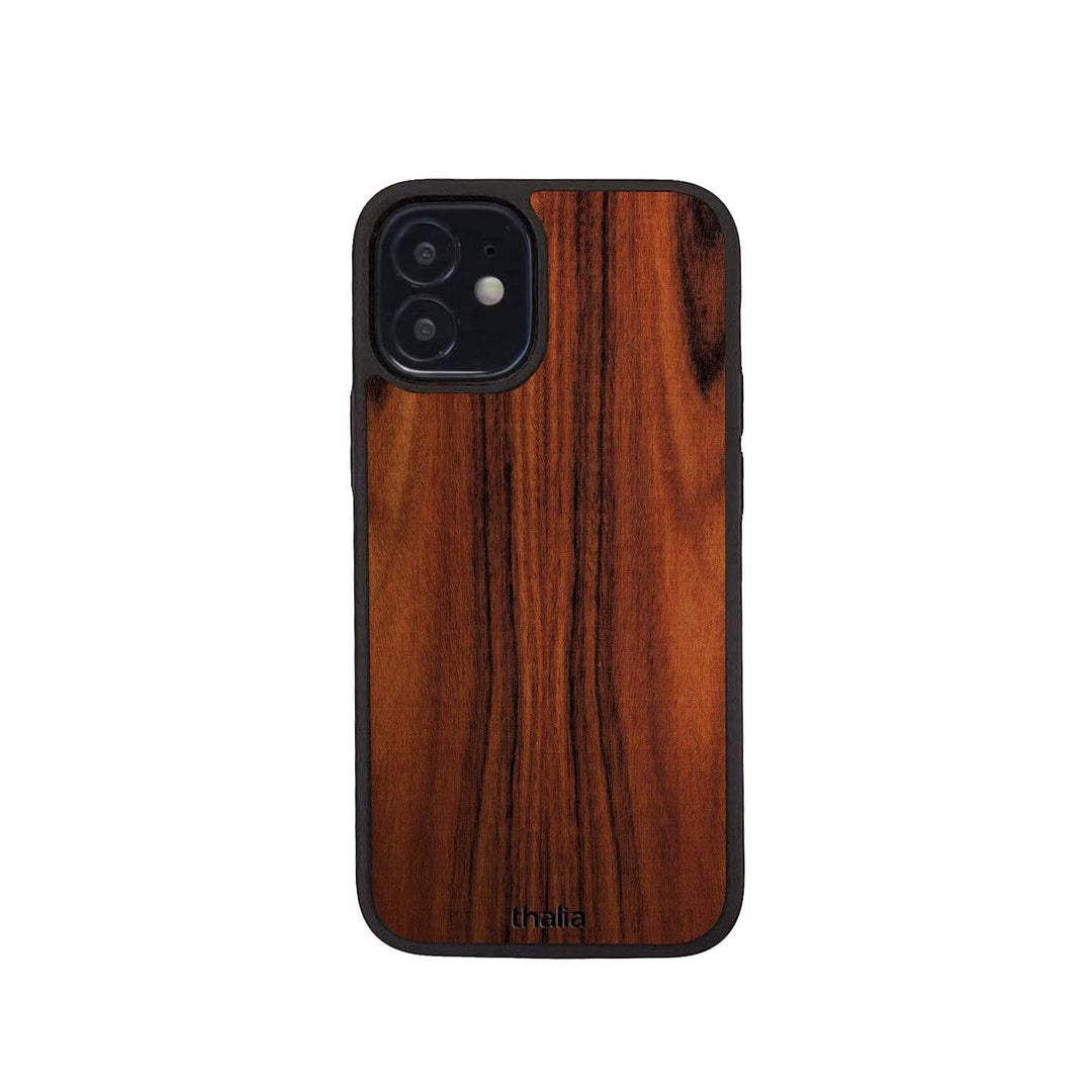 Thalia Phone Case Just Wood | Phone Case Santos Rosewood / iPhone 12 mini