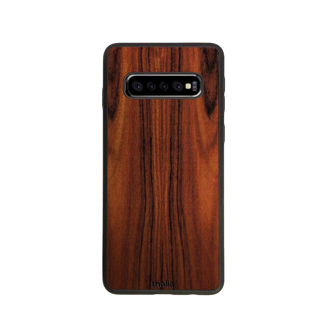Thalia Phone Case Just Wood | Phone Case Santos Rosewood / Samsung Galaxy S10
