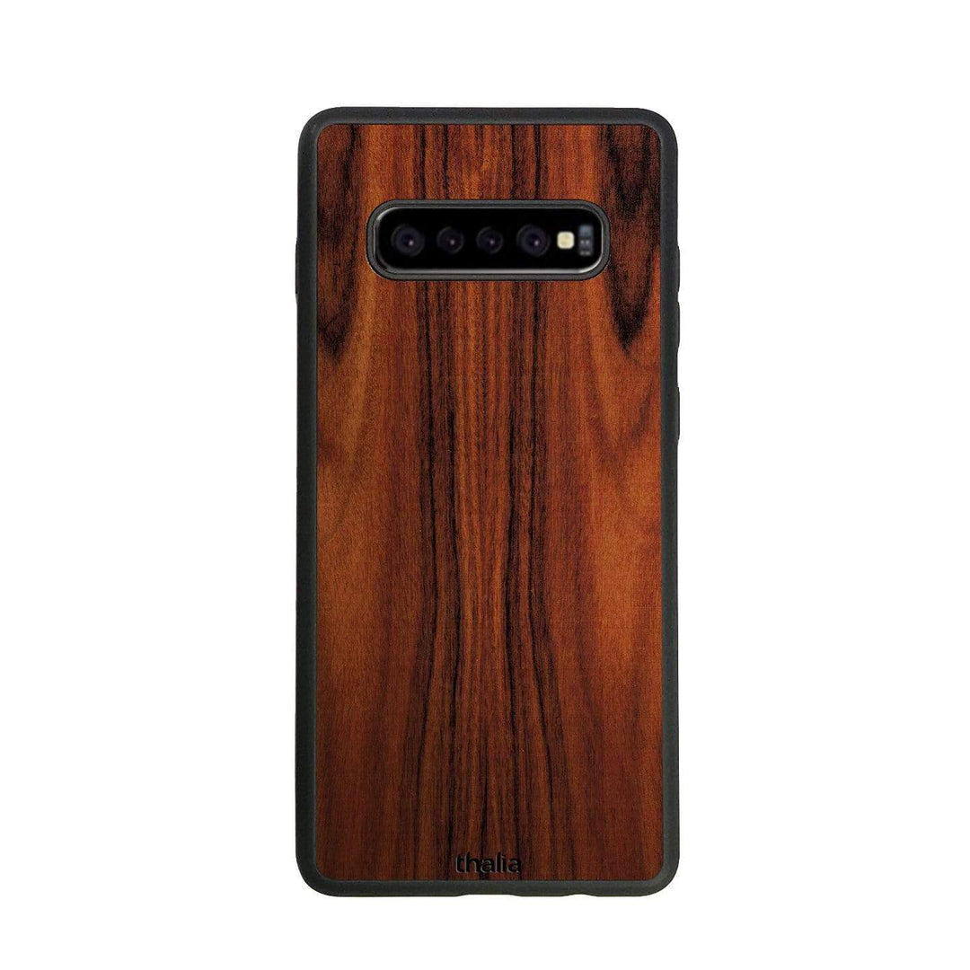 Thalia Phone Case Just Wood | Phone Case Santos Rosewood / Samsung Galaxy S10 Plus
