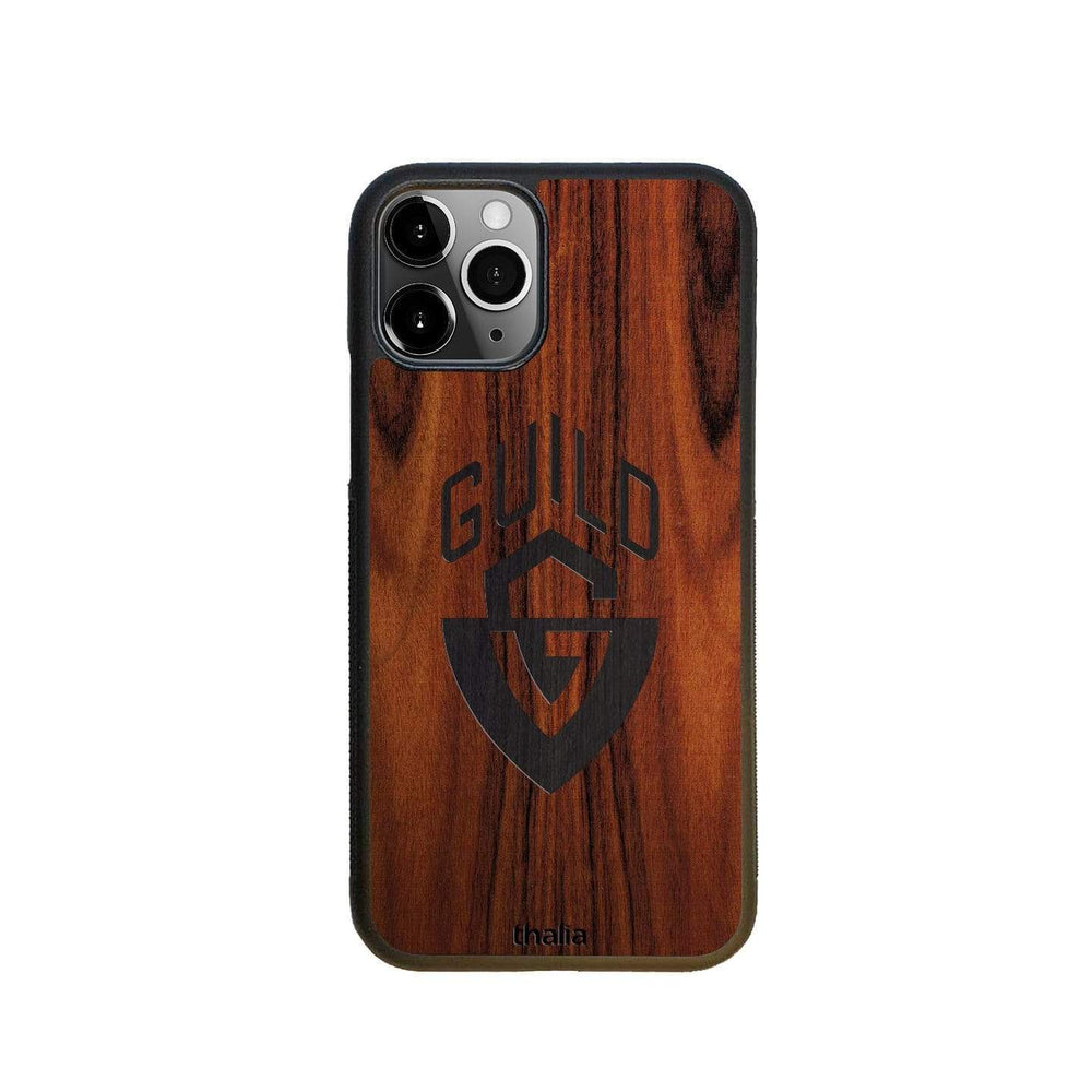 Thalia Phone Case Santos Rosewood & Guild G-Shield Inked Logo | Phone Case iPhone 11 Pro